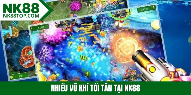 Nhiều vũ khí tối tân tại NK88