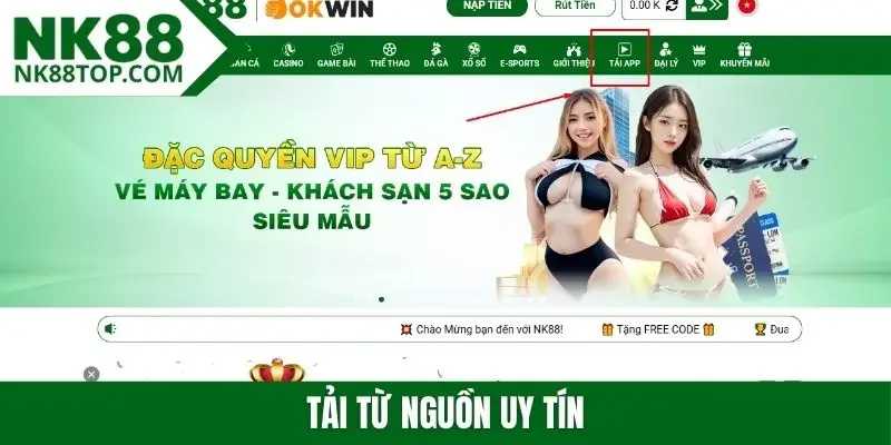 Tải từ nguồn uy tín
